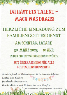 Familiengottesdienst