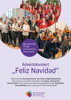 Adventskonzert in der Christuskirche am 3.12.